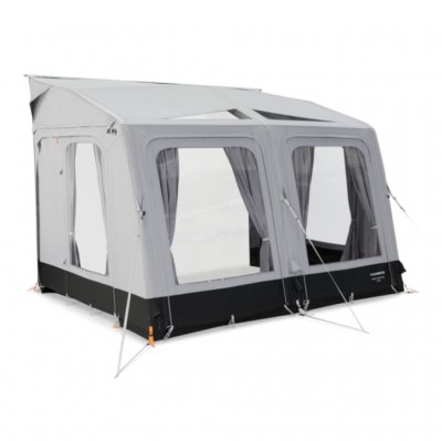 Dometic Rally Air Tour 260 S fortelt med luftkanaler.