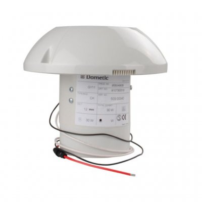 12V tagventilator til campingvogne og autocampere.