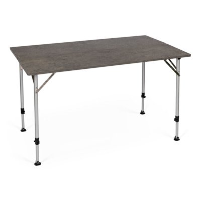 Vand-, varme- og UV-lysbestandigt campingbord. Dometic Zero Concrete Large.