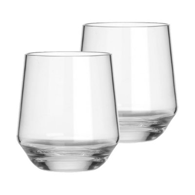 Drikkeglas Savoy of Flamefield i 2-pak, lavet af polycarbonat.