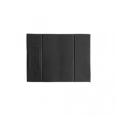 Klassisk sammenklappeligt siddeunderlag.