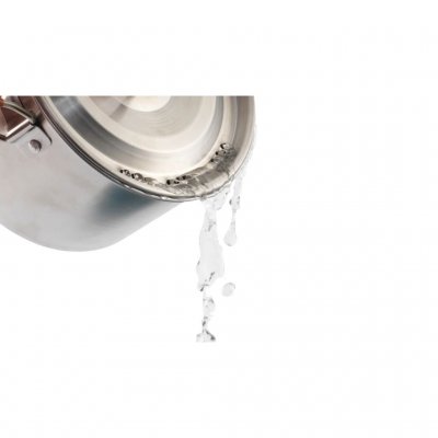 Låget til gryden har sihuller.