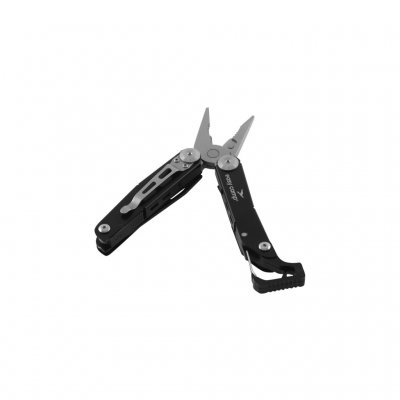 Multiværktøjet er 11,7 cm langt.