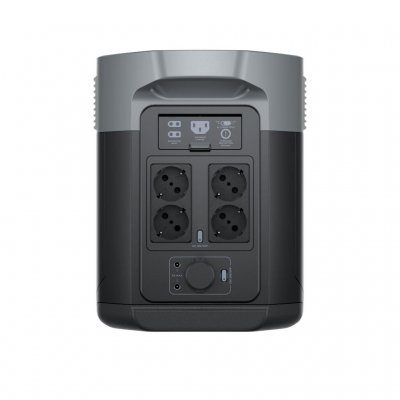 4 x 230V stikkontakter med en kapacitet på 2400W og 4800W overspænding