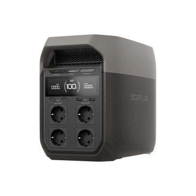 EcoFlow Delta 3 Batteridrevet Elverk på 1800W