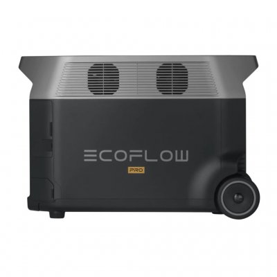 EcoFlow Delta Pro Power Station fra den anden side.