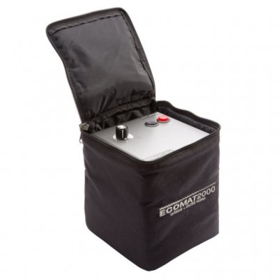 Tasken er tilpasset størrelsen på Ecomat 2000 varmelegemet til campingvogne og mobilhomes.