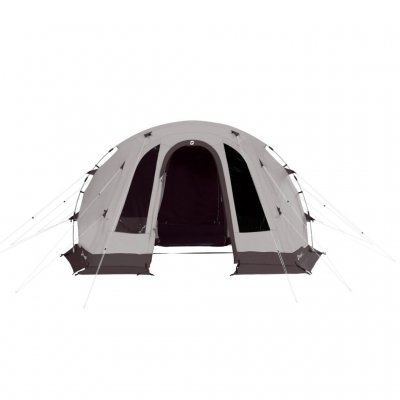 Outwell Edmonds 6 TC med fordøren åben og gulvkanten foldet ud.