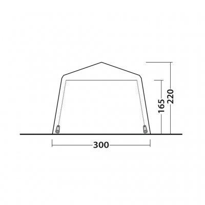 Outwell Fastlane 300 Shelter
