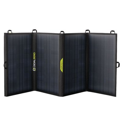 Et 50W solpanel med forbindelse til Goal Zero's større batteripakker som Yeti og Sherpa.