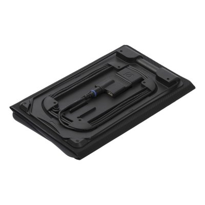Goal Zero Nomad 20 har a small packsize and can be easily folded or unfolded