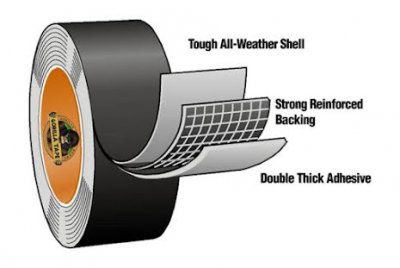 Information about Gorilla Tape Black 11m
