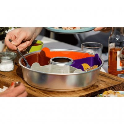 Silikoneforme 6-pack - tilbered eller varm flere retter på samme tid med glat non-stick og nem rengøring.