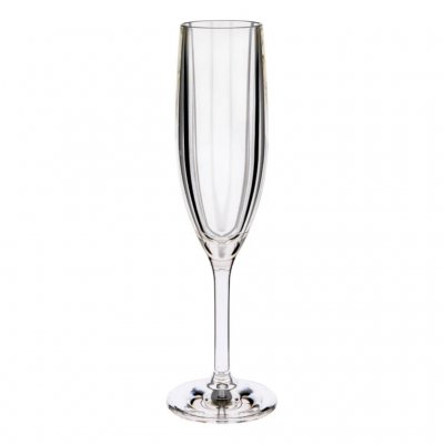 Strahl Champagneglas 166 ml, 4-p Knusfast hvidvinsglas til camping
