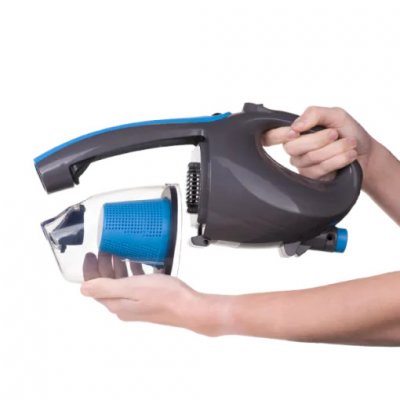 Beholderen rummer 0,6 L og kan nemt tømmes.