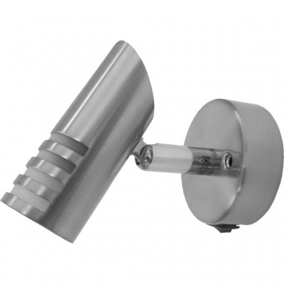 LED læselys i forkromet metal, der giver et varmt hvidt lys til din campingvogn eller autocamper.