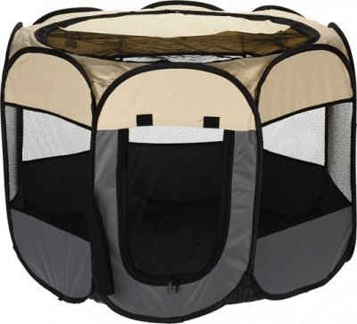 Hundehave Pop-up, nem at tage med på campingturen!