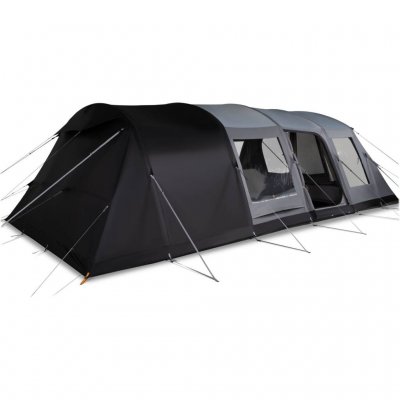 Mørkt og behageligt soveområde, der effektivt holder morgensolen ude. Kan nemt opdeles i tre separate soveområder.