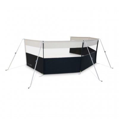 Kampa Dometic Pro Windbreak 5 Læsejl til campingvogn og autocamper med vinduer og overliggere.