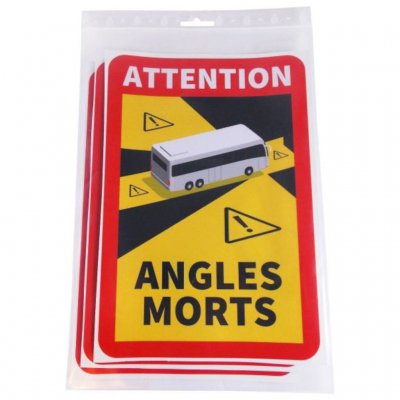 3-pak klistermærker Angles Morts.