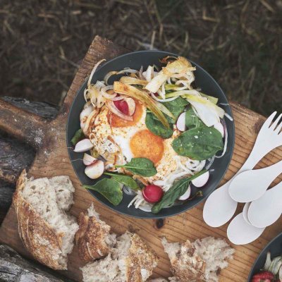 RamenPlate fra Light My Fire er en slidstærk letvægtsplade, der er velegnet til både udflugter og picnic.