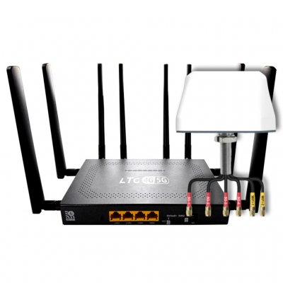 LTC 4G/5G router med kombinationsantenne