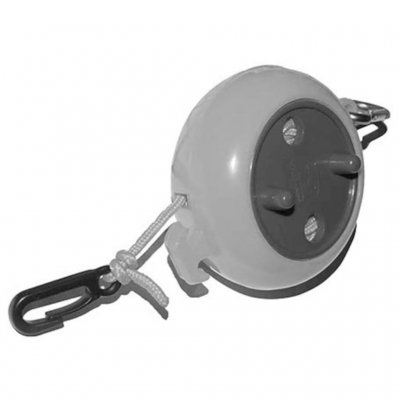 Smart Living Vaskelinje med to karabinhager og en længde på 8 m