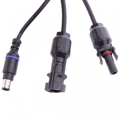 Solpanel MC4 til 8 mm adapter