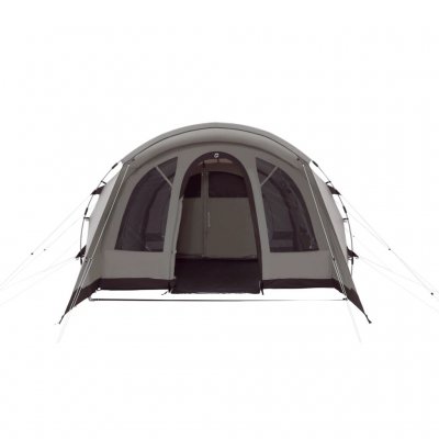 Outwell Ohio 5 TC med fordøren åben og gulvkanten foldet ud.