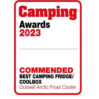 Outwell Arctic Frost blev tildelt prisen for bedste campingfryser/køleboks ved Camping Awards 2023.