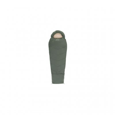 Outwell Convertible Junior Dusty Green – varm børnesovepose, der kan forlænges med 30 cm.