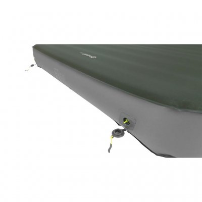 Dobbelt FHF-ventiler (Flat High Flow) giver hurtig oppustning og nem tømning af madrassen.