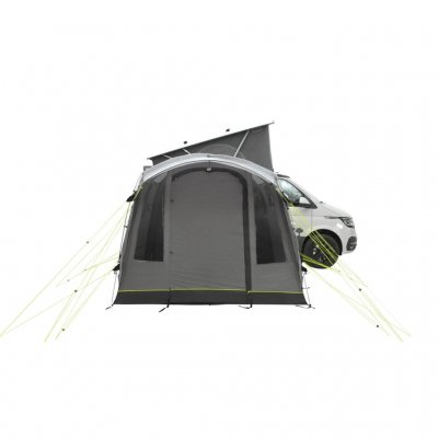 Outwell Pine Hills lige forfra med døren lukket