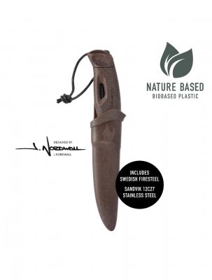 Light My Fire FireKnife - Svensk-made multi-purpose kniv med godt greb og et brand stål i håndtaget.