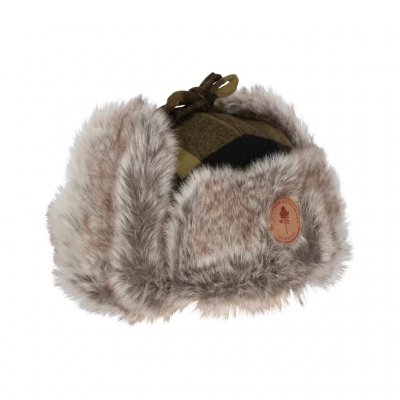 Pinewood Classisk Plaid Pelshat Grøn