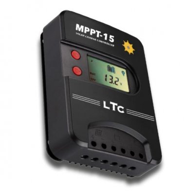 LTC regulator til solpanel MPPT 15AMP Display - Outlet