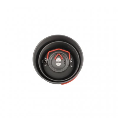 Kaffekedlen er designet til at passe perfekt sammen med Robens Basecamp Pro Ceramic kogesæt for kompakt pakning.