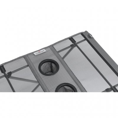 Bordplade i polyester og mesh.