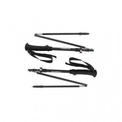 Tre sektioner giver en vandrestav med en lille pakkestørrelse.