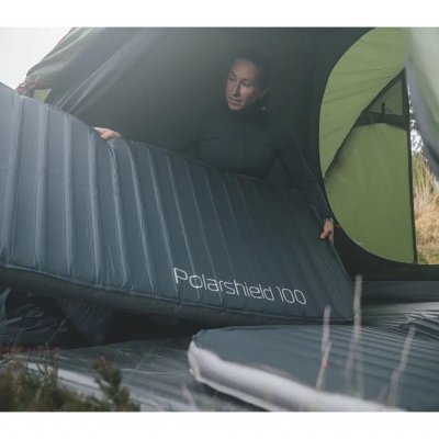 Isoleringen i liggeunderlaget gør, at det passer til alle årstider.