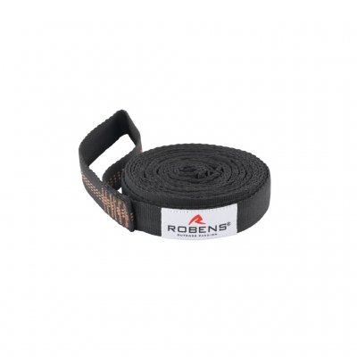 Kraftige stropper og karabinhager giver en maksimal belastning på 200 kg for hængekøjen.