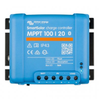 Victron regulator til solpanel SmartSolar MPPT 100/20