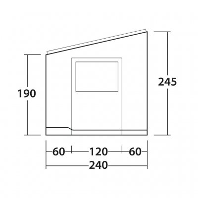 Plantegning for Outwell Sideroad