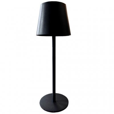 Genopladelig bordlampe – perfekt til camping.