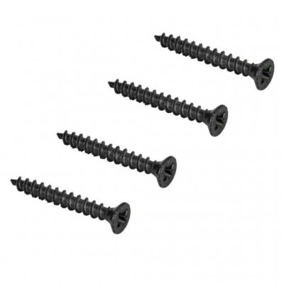 Monteringsskruer medfølger i låsen.