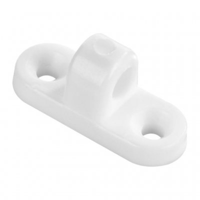 Teltstangsbeslag fast montering på campingvogn. Til forteltets tagbøjler.