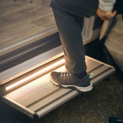 Elektrisk trin til dit mobilhome.