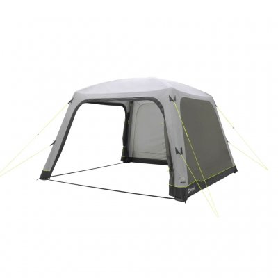 Nyd en fleksibel indgang med to sider, der kan åbnes helt med mesh-dør – perfekt til campingeventyr!