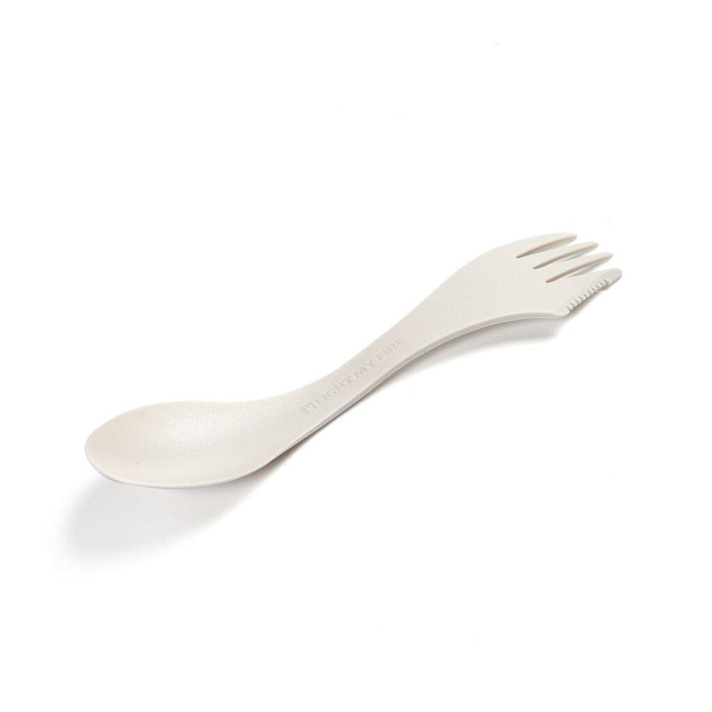 Light My Fire Posata Spork 25 Cm – Cucchiaio, Forchetta E Coltello In Unico, Rosso, Per Campeggio E Trekking - 2