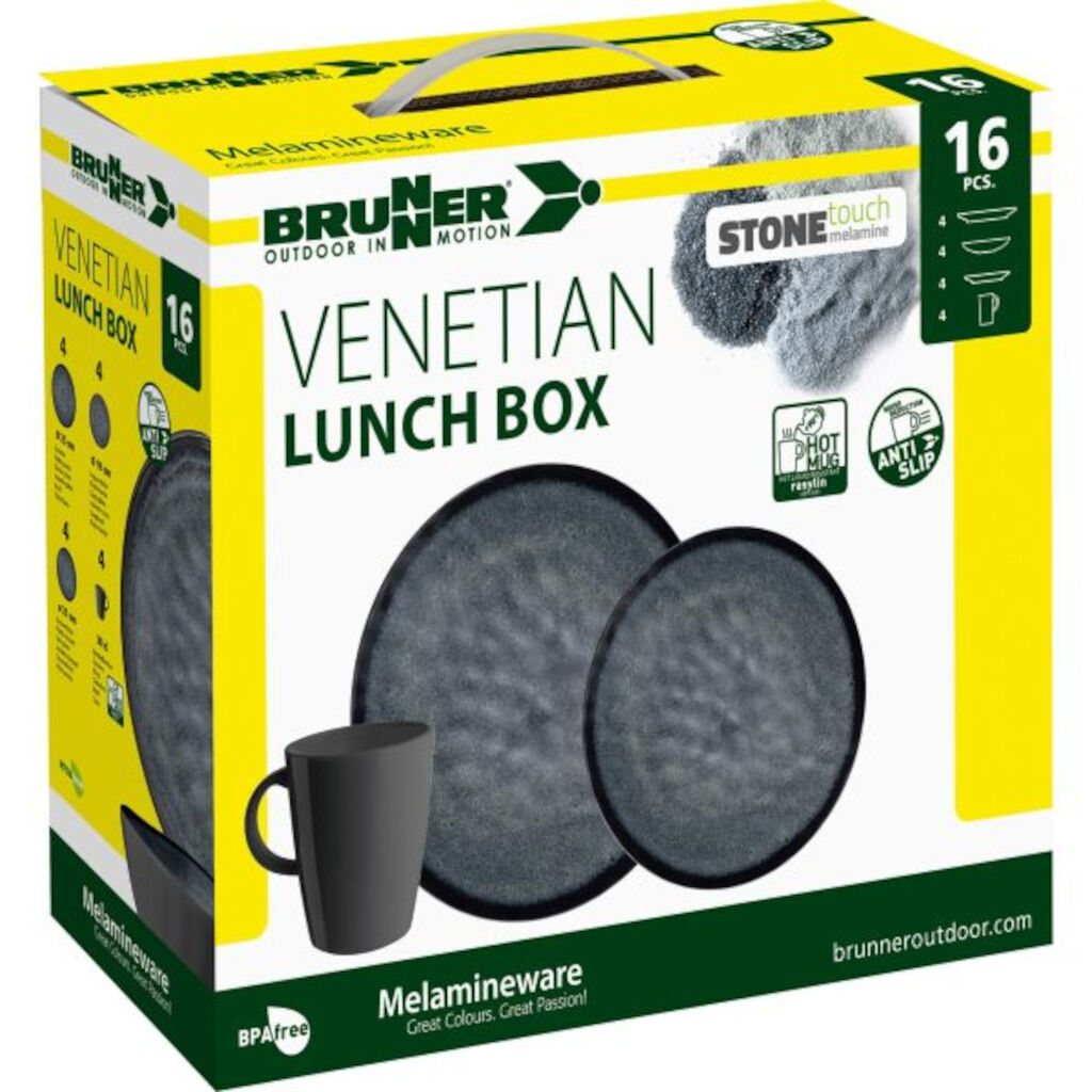 Brunner Service 16dele Non slip GetCamping.dk
